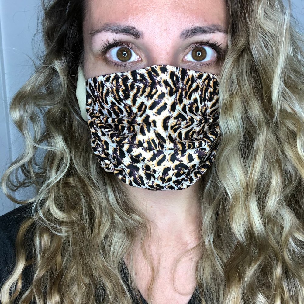 Handmade Reversible Washable Reusable Face Mask - Picture 5 of 6